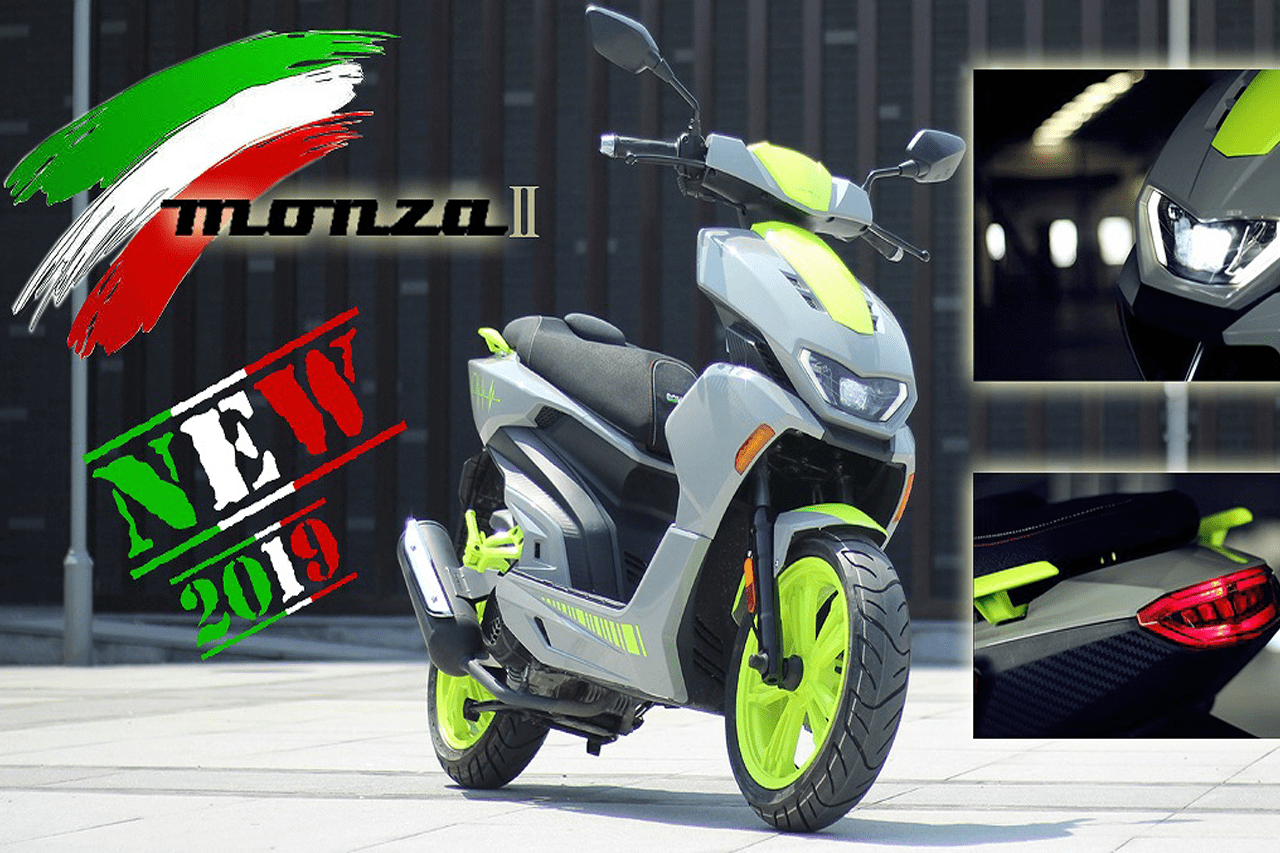 22年モデル モンツァ125ccスクーター インジェクションタイプ イタリアンデザイン スクーター トライクファクトリジャパンーのｏｅｍ めっちゃかっこいい トライクファクトリー