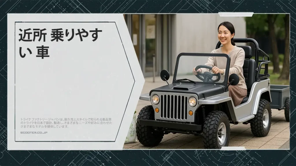 近所 乗りやすい 車