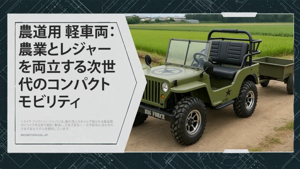 農道用 軽車両