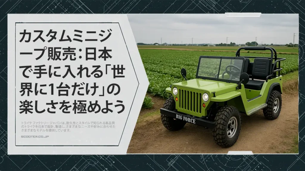 カスタムミニジープ販売