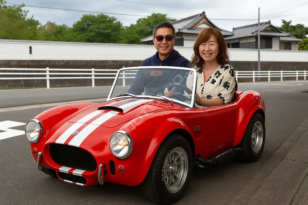 可愛いデザインの車