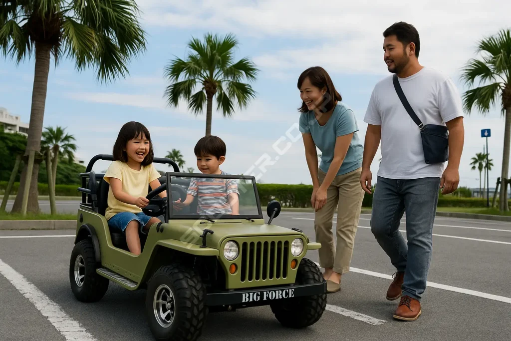 遊び用の車 家族向け
