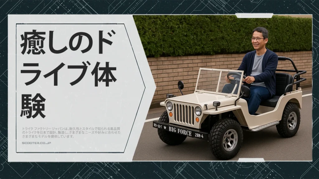 癒しのドライブ体験