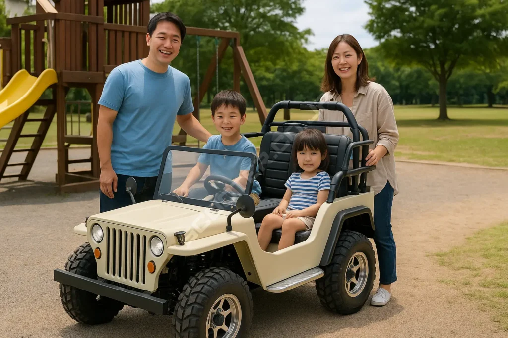 親子で乗れる 小型車