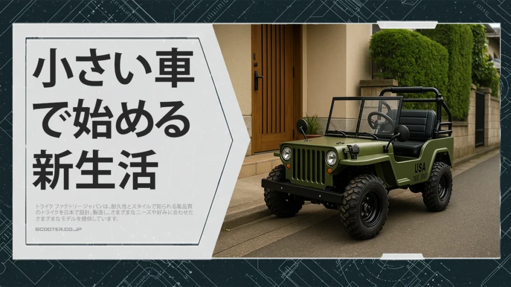 小さい車で始める新生活