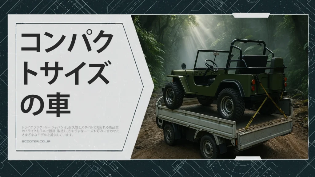 コンパクトサイズの車