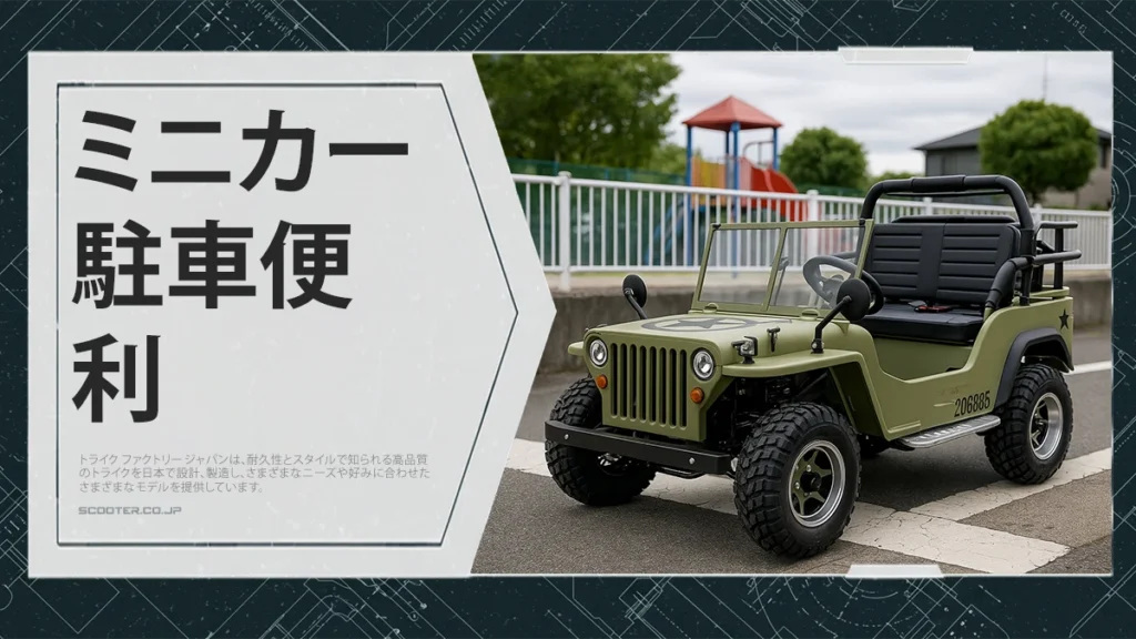 ミニカー 駐車便利