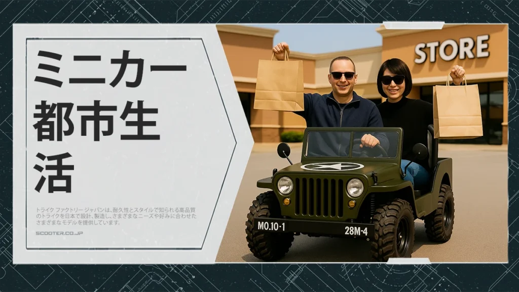 ミニカー 都市生活